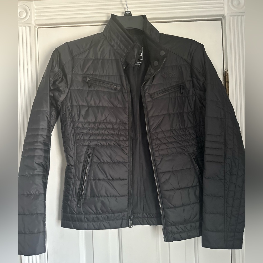 The North Face Women's Midori Moto Quilted Insulated Jacket Size Medium Black